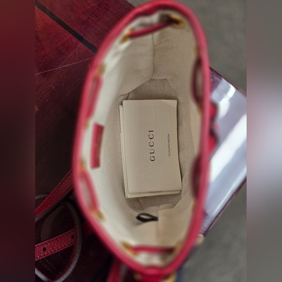 GUCCI Doraemon x Gucci Mini Bucket Bag - Picture 5 of 5